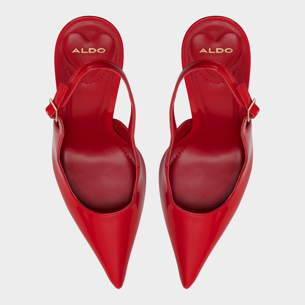 Aldo Serrah in Medium Red - Pump, Stiletto heel