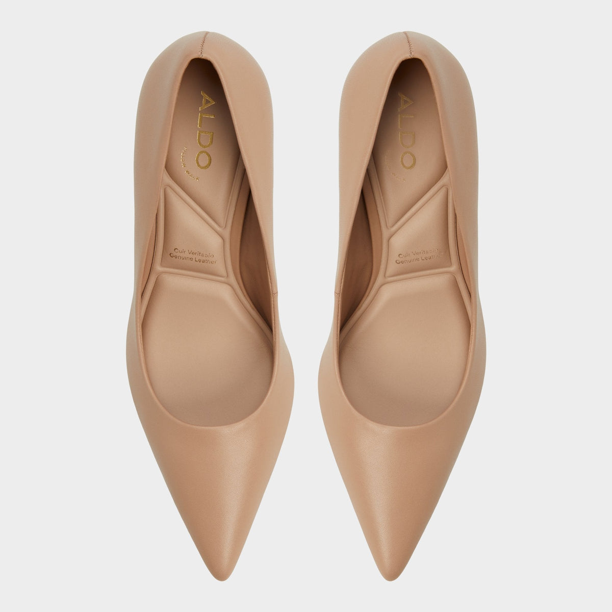 Aldo Verone Tan Women's Pumps - Pump, Stiletto heel
