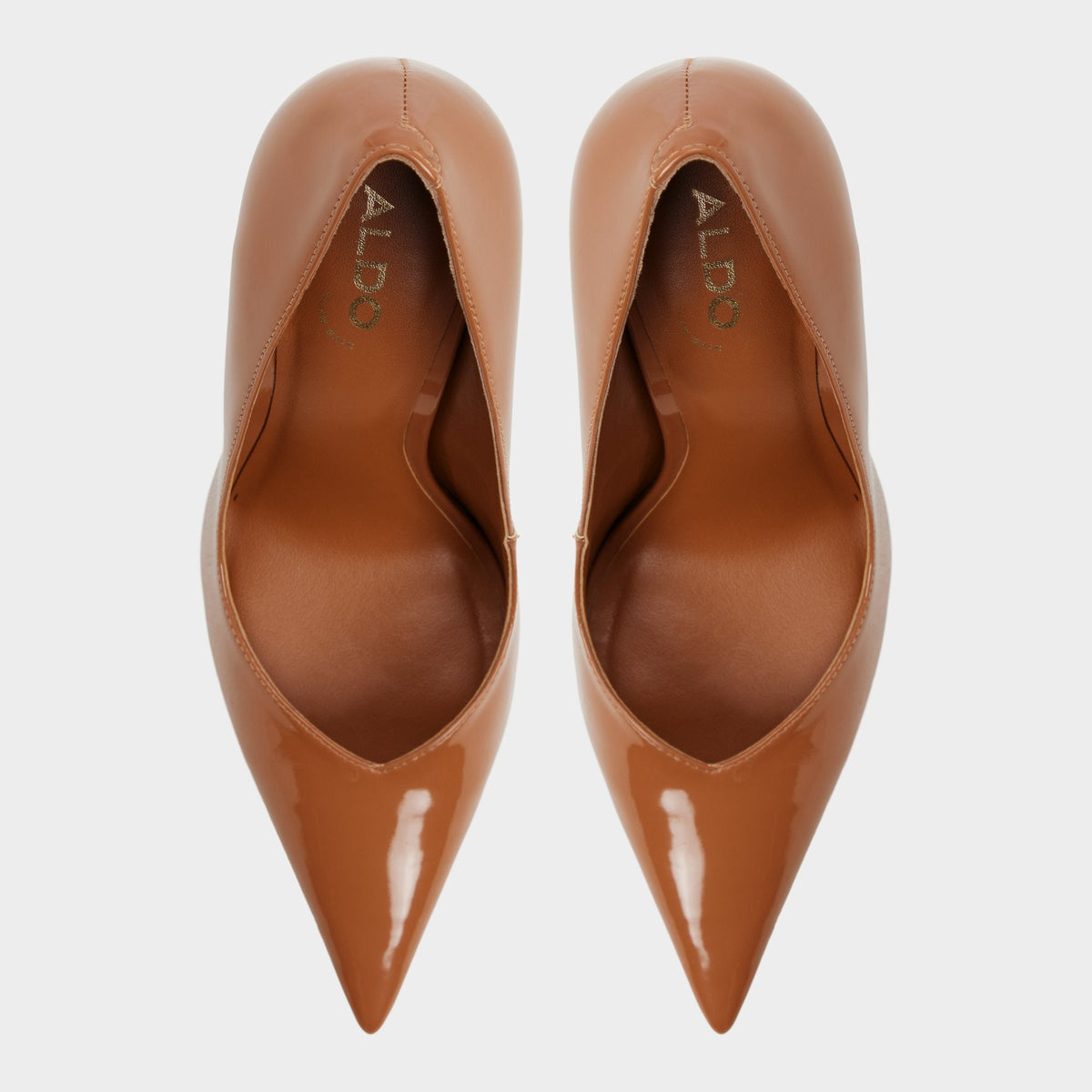 Aldo Emelie in Medium Brown - Pump, Stiletto heel