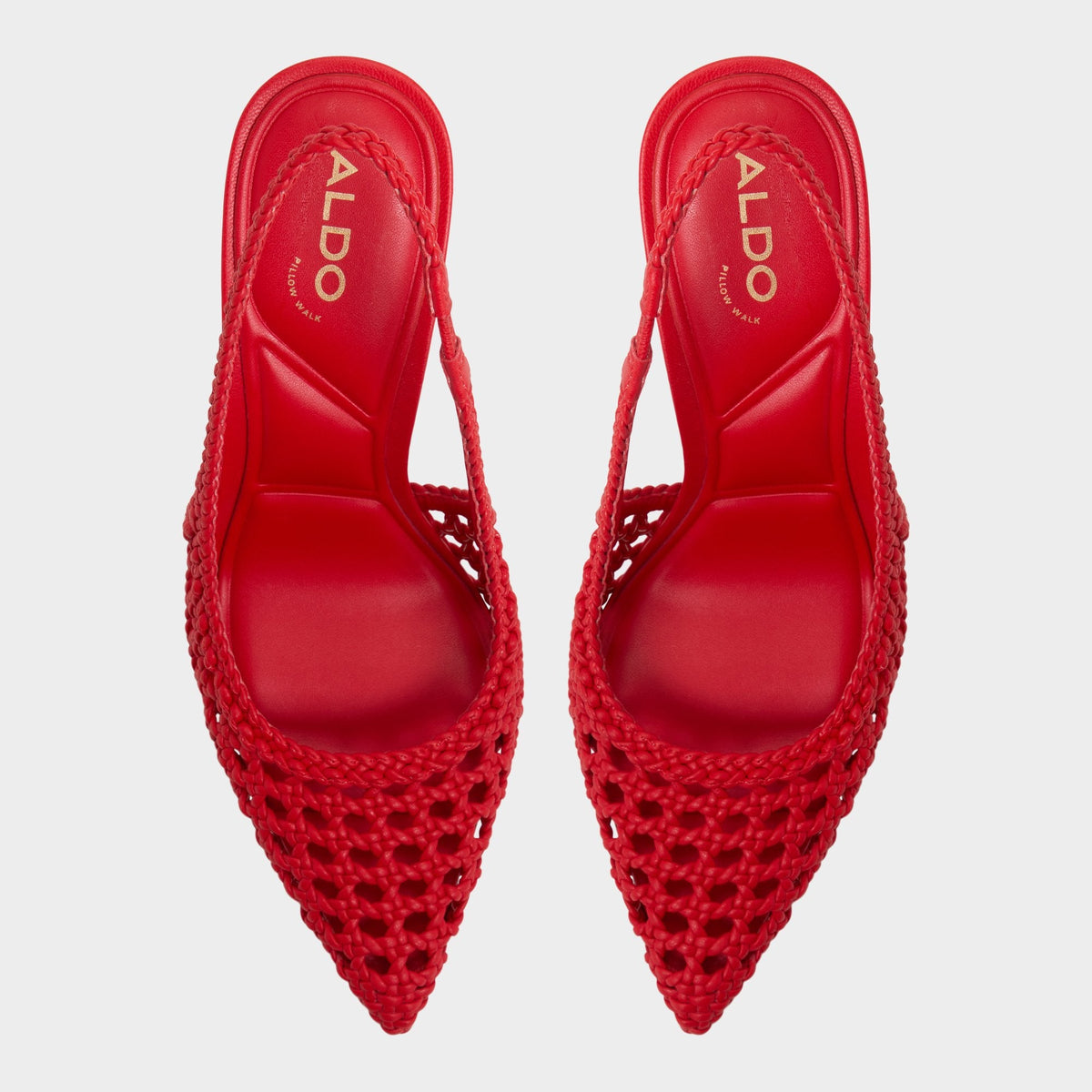 Aldo Petras Bright Red Women's Slingbacks - Slingback heel