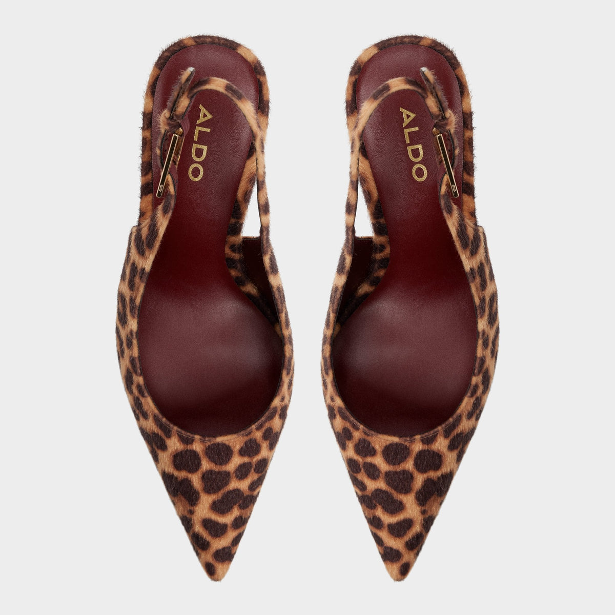 Aldo Syliaa in Black Gold Multi - Slingback heel