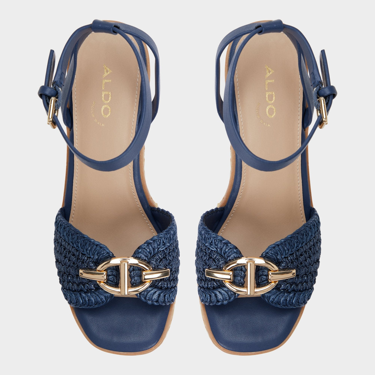 Aldo Ybylin Navy Women's Platform sandals - Wedge sandal