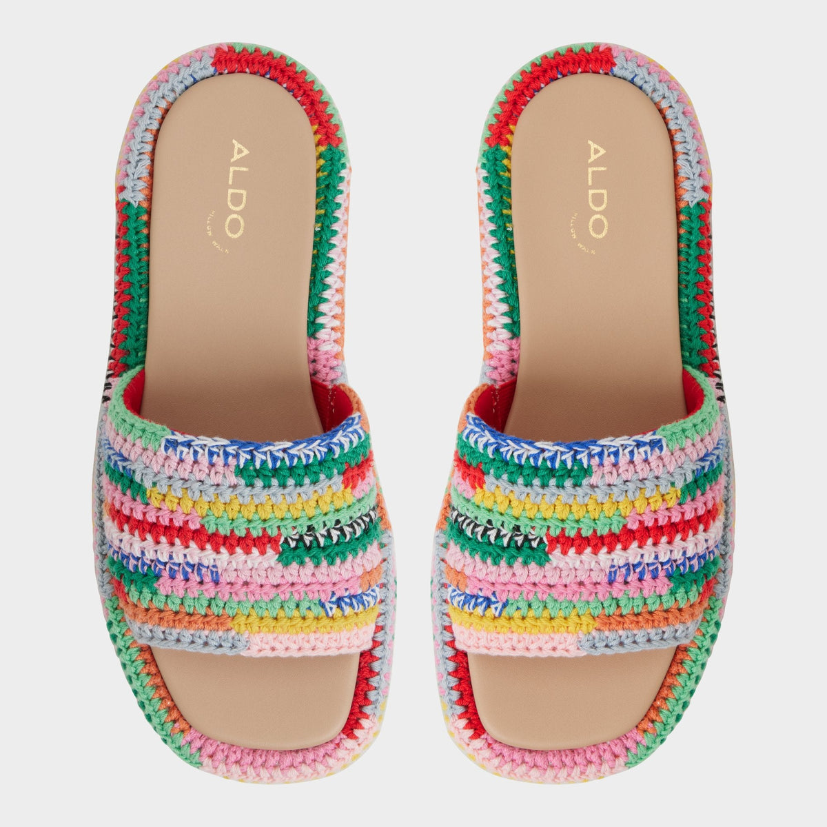Aldo Bohemina Bright Multi Women's Platform sandals - Flatform sandal