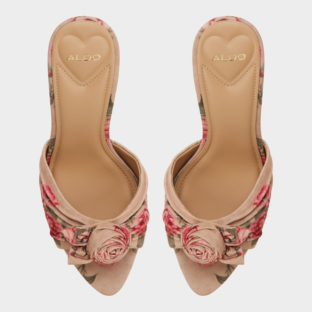 Aldo Rosalina in Beige Combo 14193392 - Heeled mule, Stiletto heel