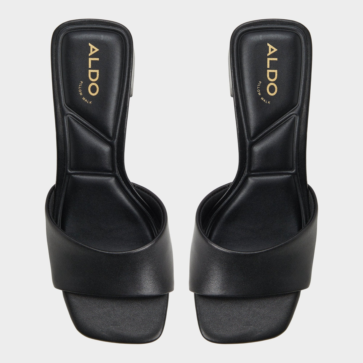 Aldo Tisha Black Women's Heeled mules - Heeled mule, Block heel