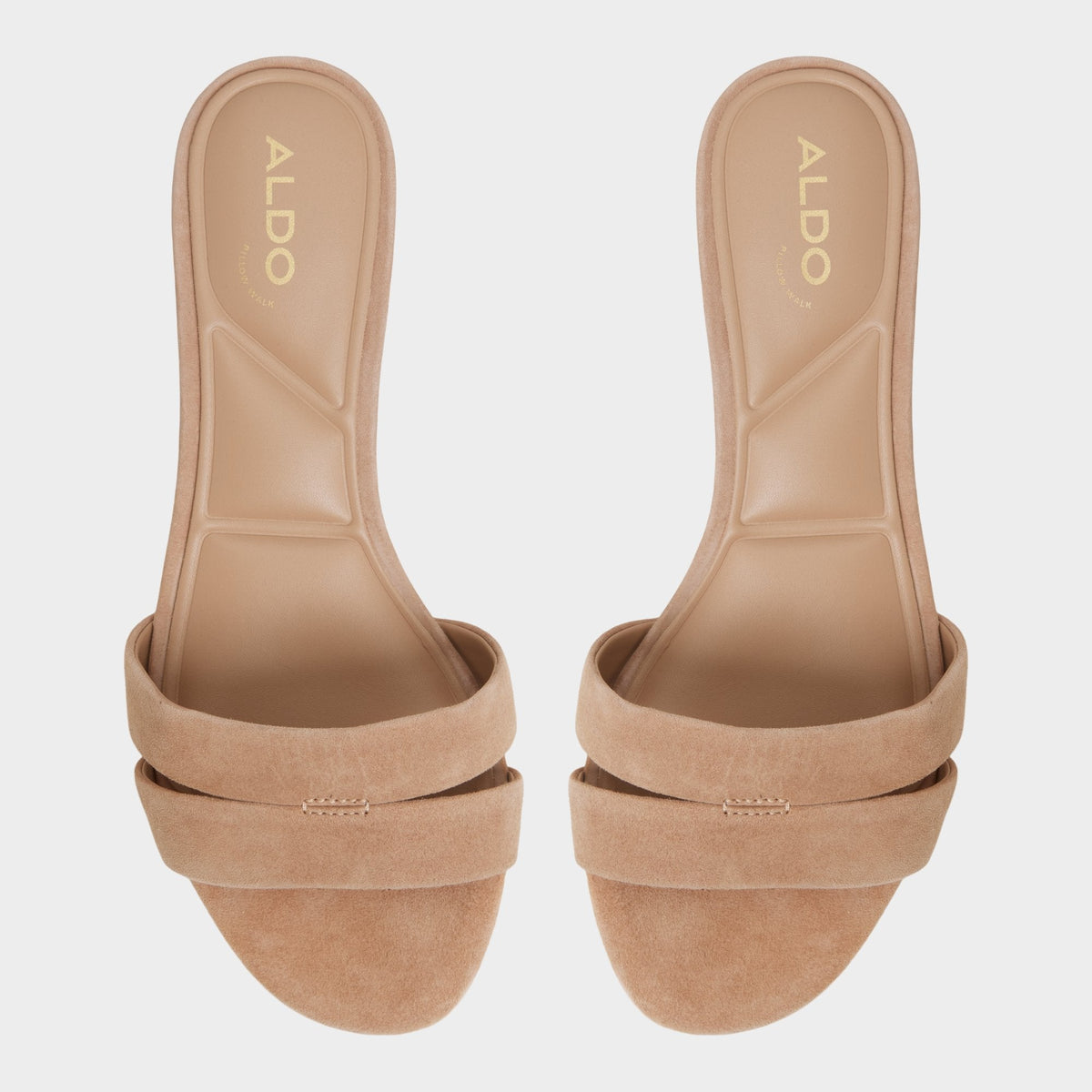 Aldo Scarletta Medium Brown Women's Heeled mules - Heeled mule, Kitten heel