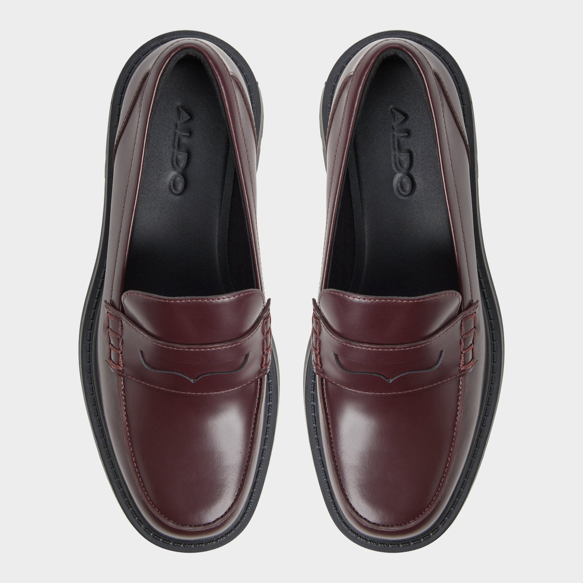 Aldo Cadaycia in Bordo - Loafer, Lug sole