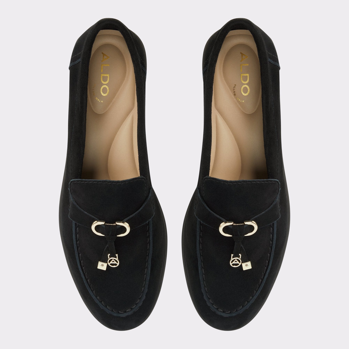 Aldo Creras Open Black Women's Loafers & Oxfords - Loafer