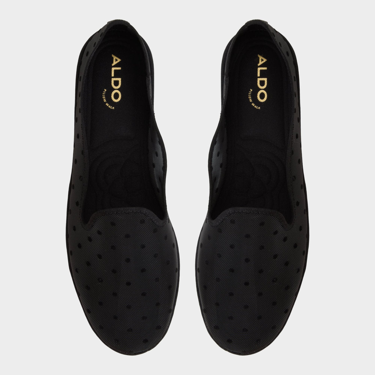 Aldo Aurabelle Black Textile Mesh Women's Loafers & Oxfords - Loafer