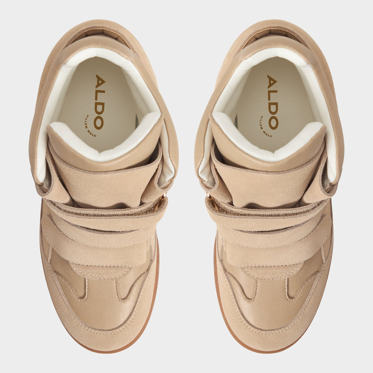 Aldo Bellissamo in Sand - Wedge sneaker, Wedge heel