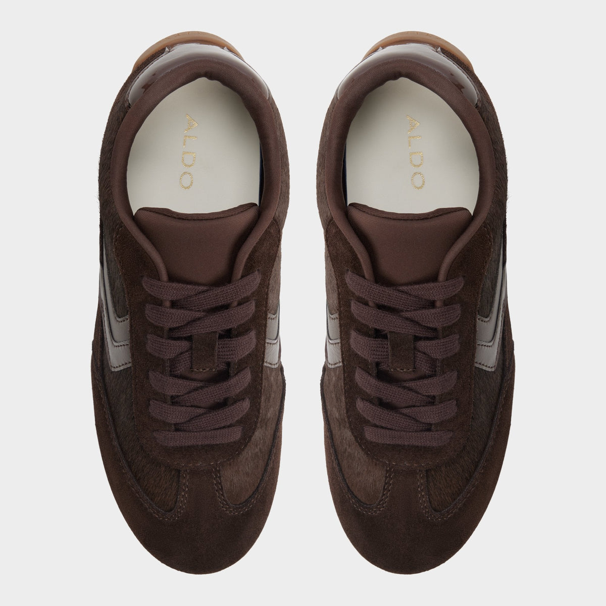 Aldo Coolchic in Dark Brown - Jogger sneaker