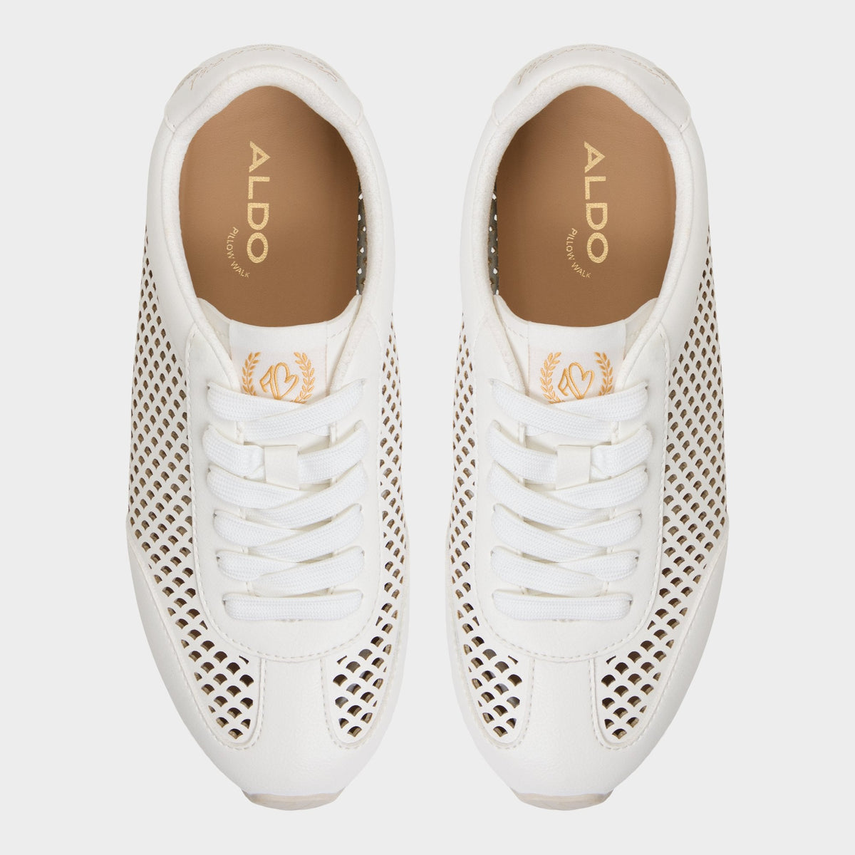 Aldo Carefree Open White Women's Low top sneakers - Jogger sneaker, Jogger sole