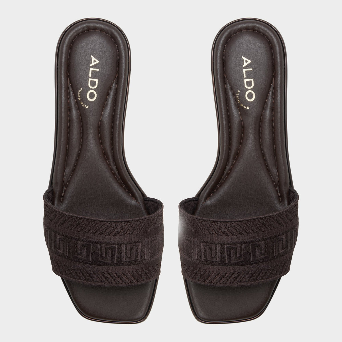 Aldo Oceania in Dark Brown 14298155 - Slide sandal