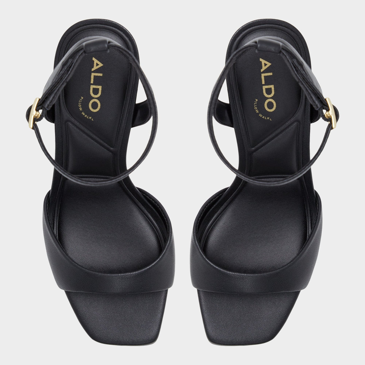 Aldo Sake Black Women's Strappy sandals - Strappy heeled sandal