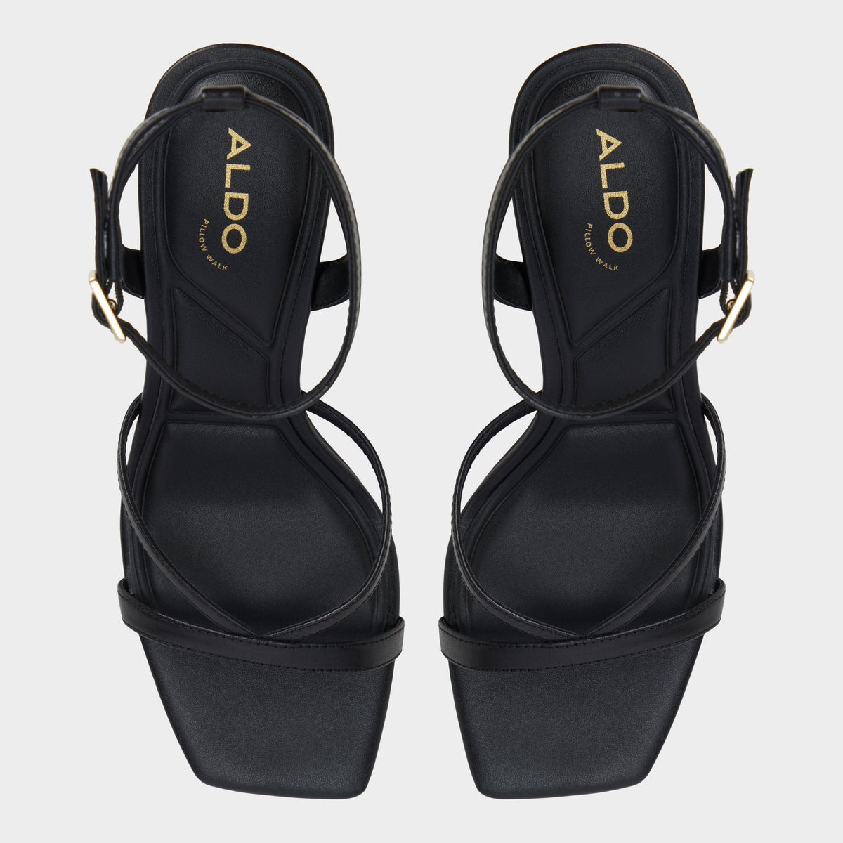 Aldo Stellare Other Black Women's Block heels - Strappy heeled sandal, Block heel