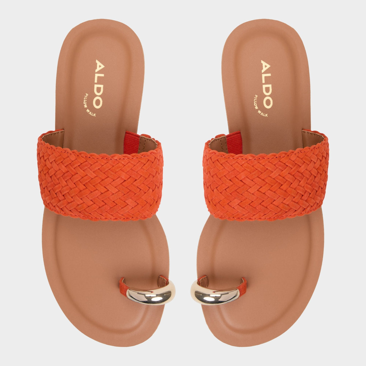 Aldo Beachwalk Medium Red Women's Travel essentials - Slide sandal