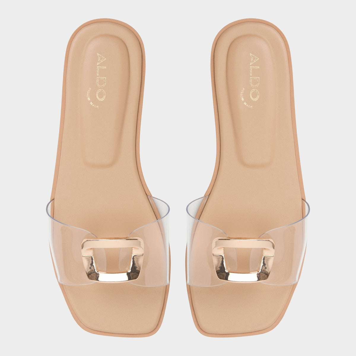 Aldo Tidella Clear Women's Flats - Slide sandal