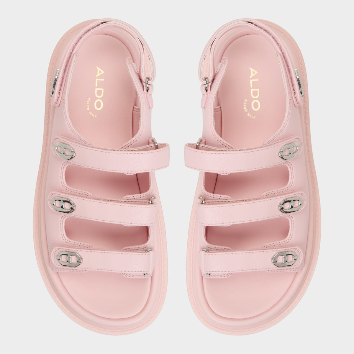 Aldo Halendar Light Pink Women's Footbed sandals - Footbed sandal, Footbed sandal