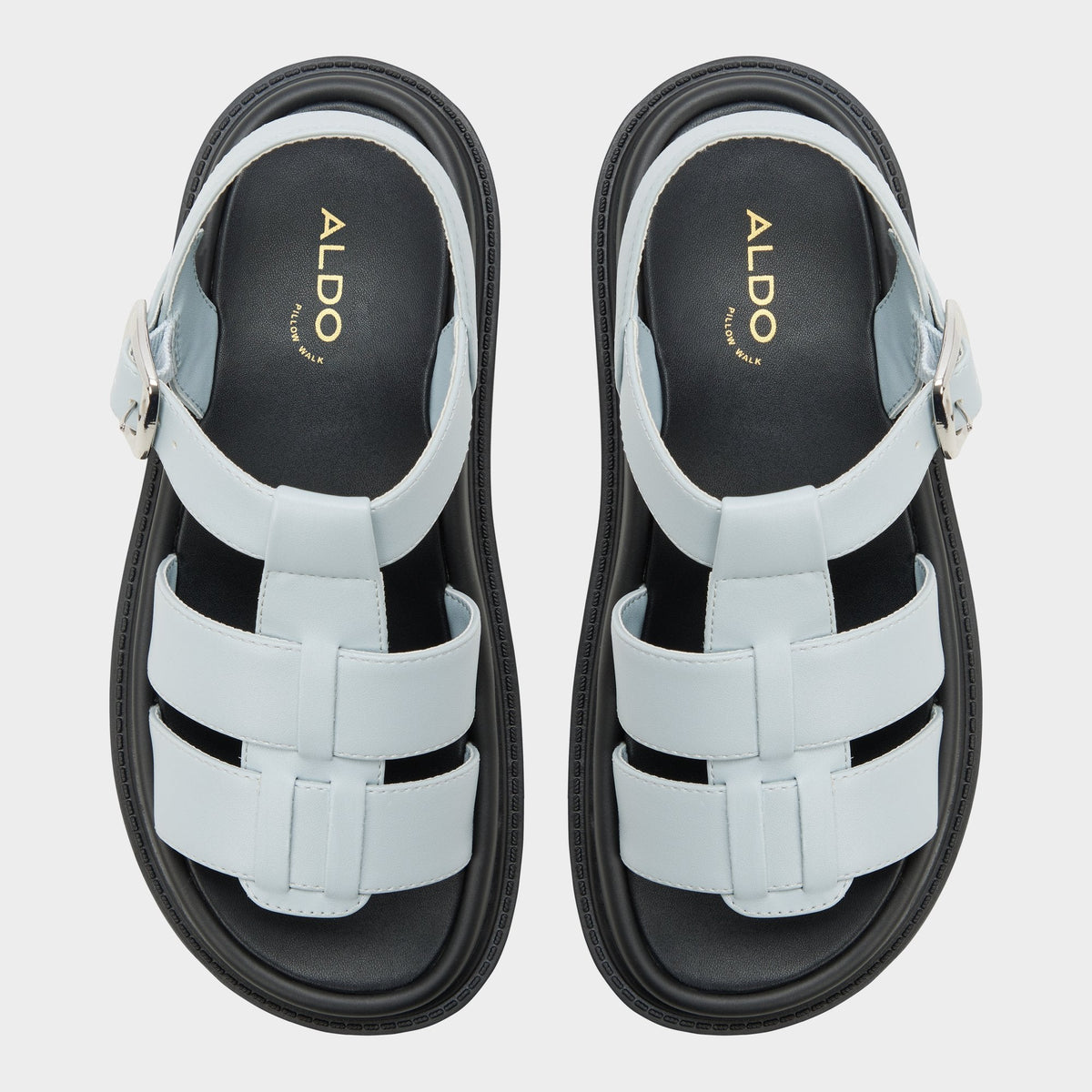 Aldo Linettie in Other Blue - Gladiator sandal, Footbed sandal