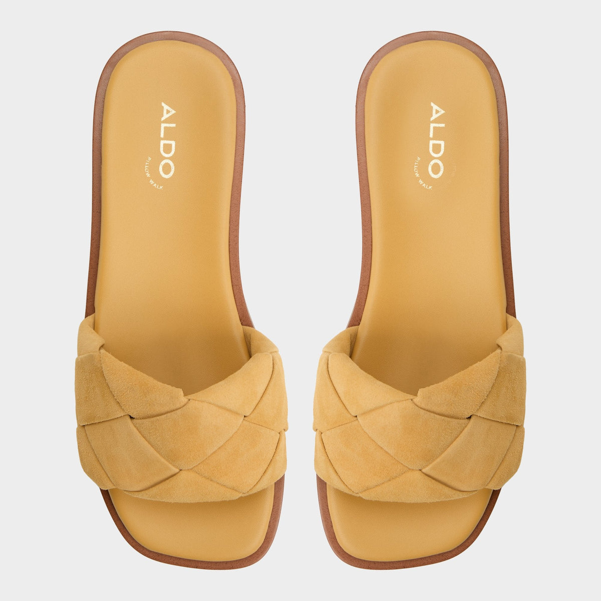 Aldo Esterelle Other Yellow Women's Flats - Slide sandal