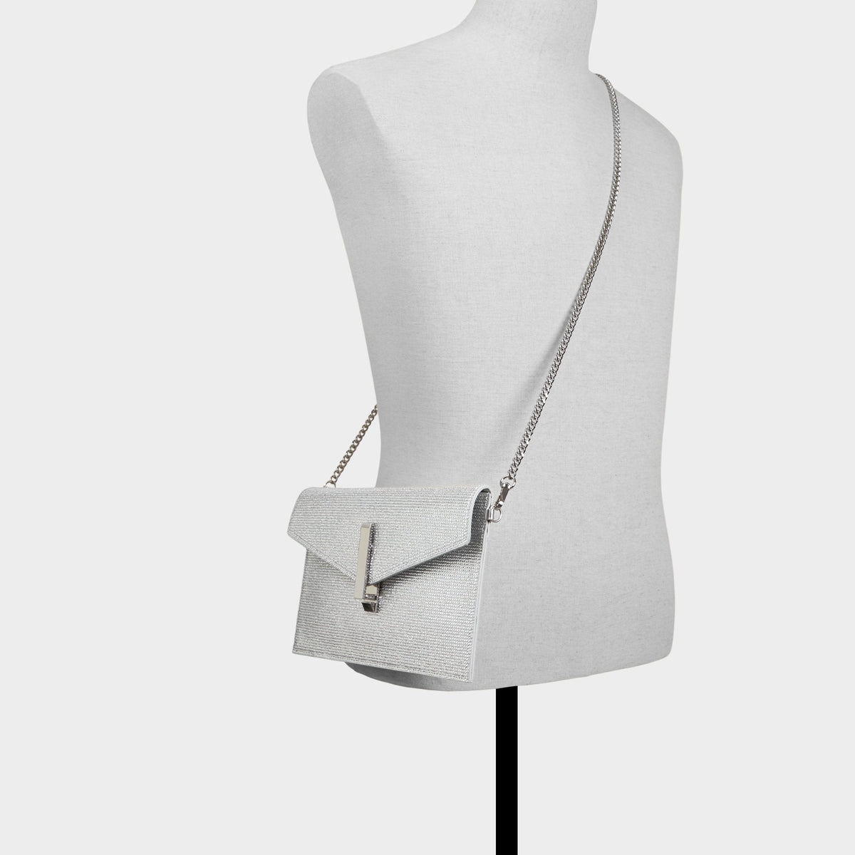 Aldo Laribling Silver Women's Clutches & Evening bags - Clutch