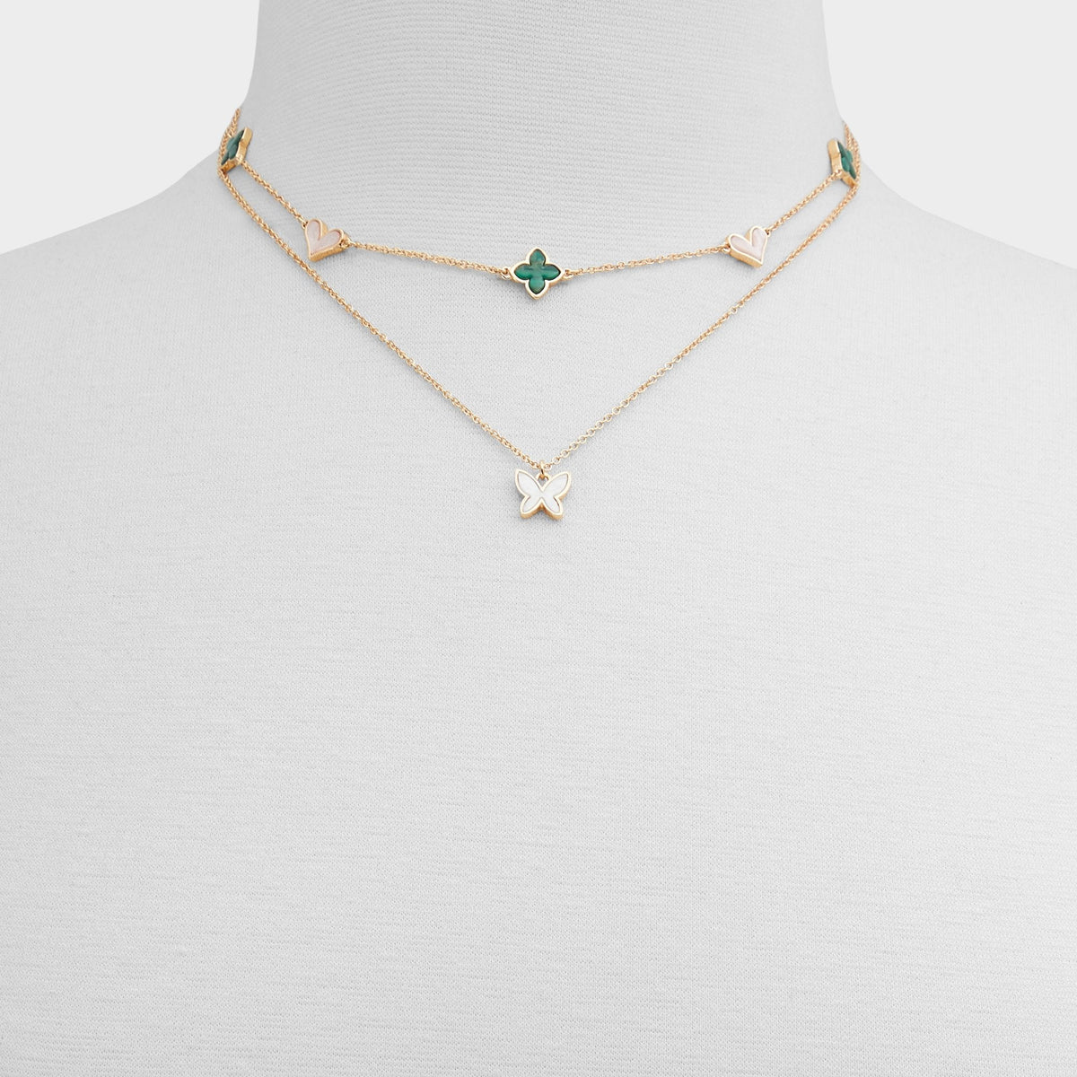 Aldo Cheriish Pastel Multi Women's Necklaces - Layered necklace