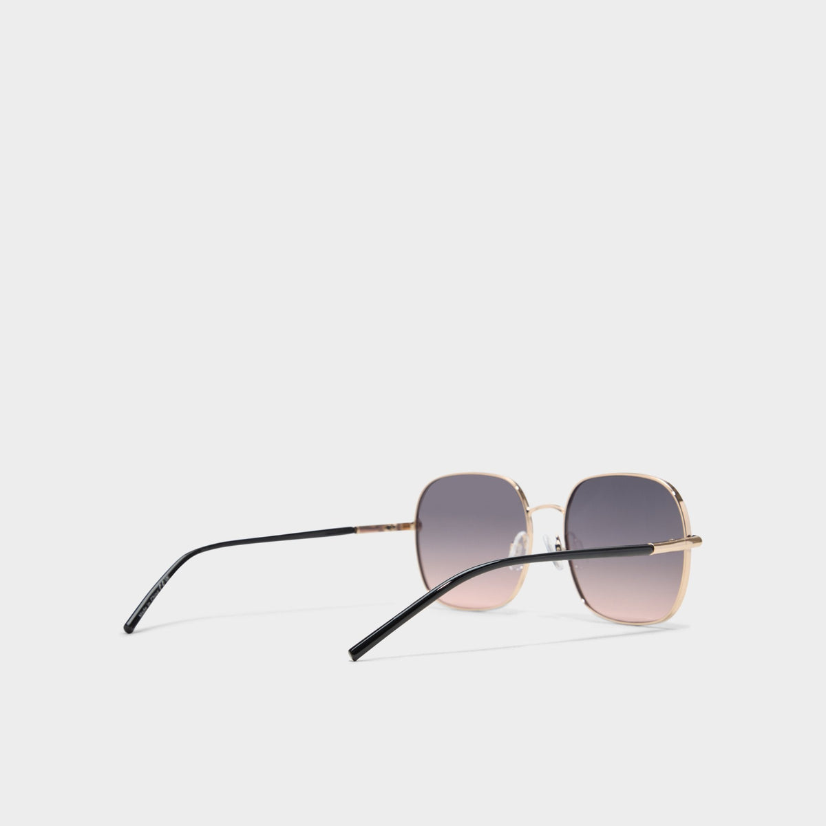 Aldo Elbamadar Black/Gold Multi Women's Square - Square sunglasses
