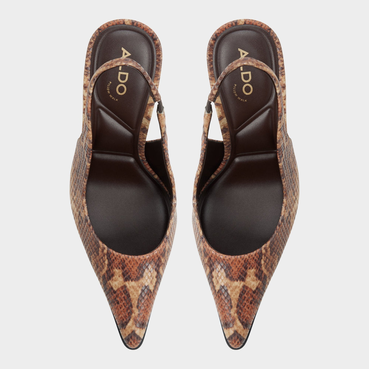 Aldo Re in Samantha Brown Multi - Sling back high heel, Stiletto heel