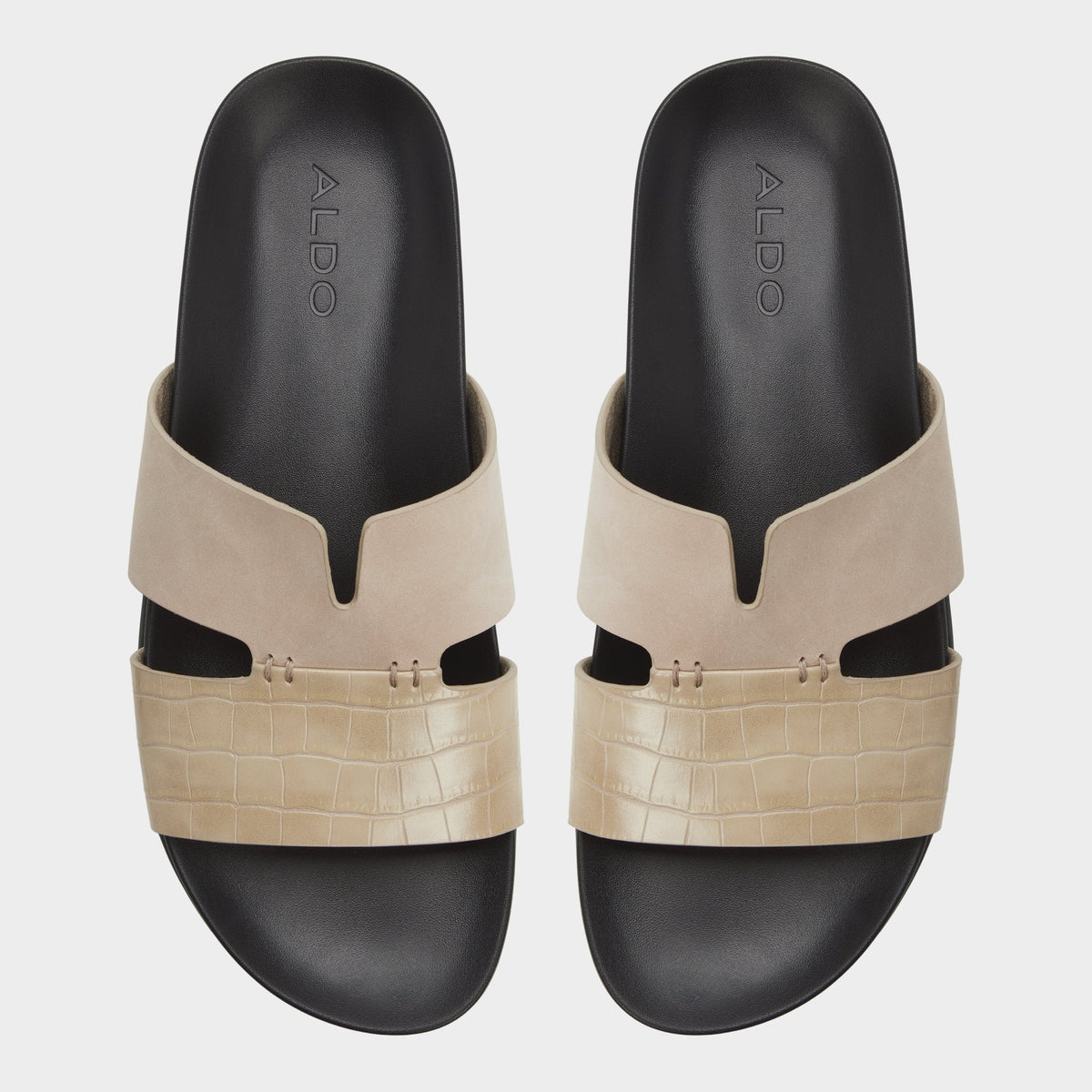 Aldo Marcelo in Taupe - Slide sandal