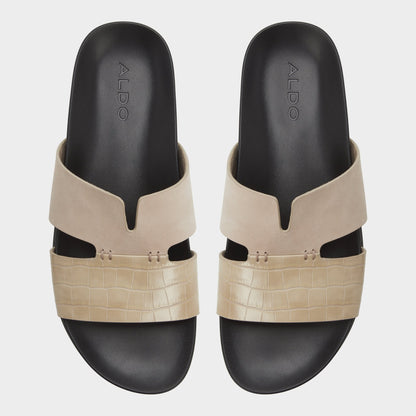 Aldo Marcelo in Taupe - Slide sandal