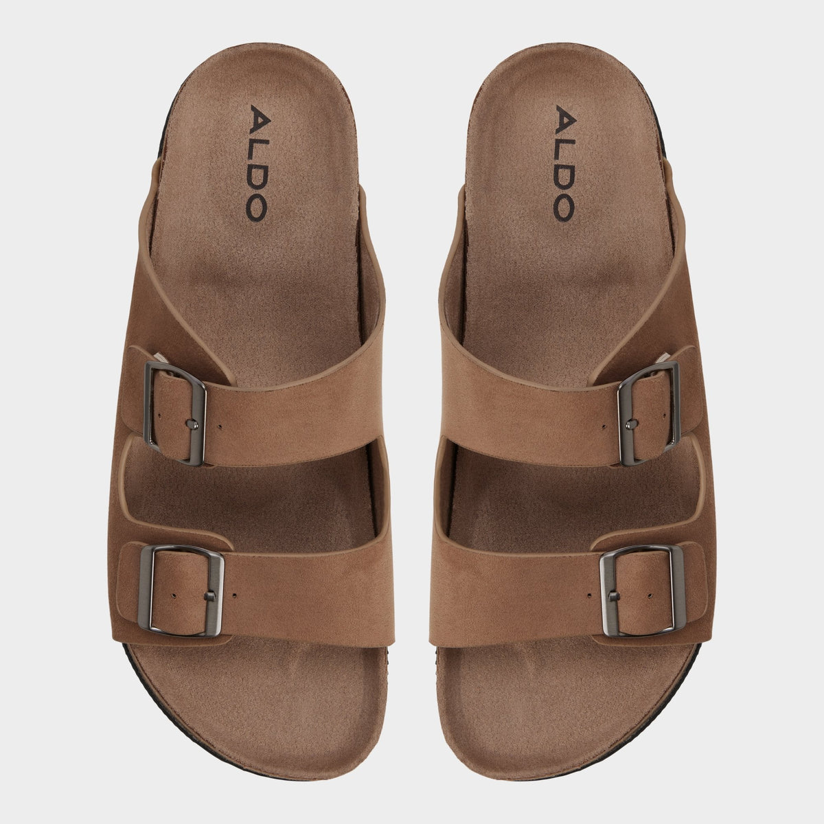Aldo Agustin in Dark Beige - Slide sandal