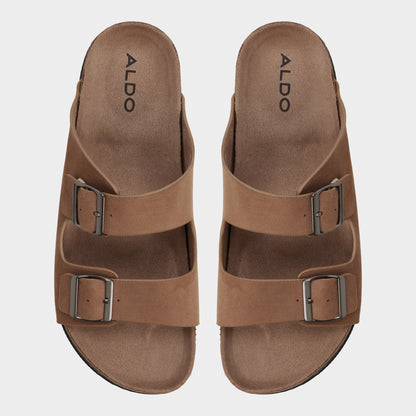 Aldo Agustin in Dark Beige - Slide sandal