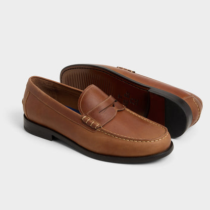 Aldo Jarom in Cognac - Loafer