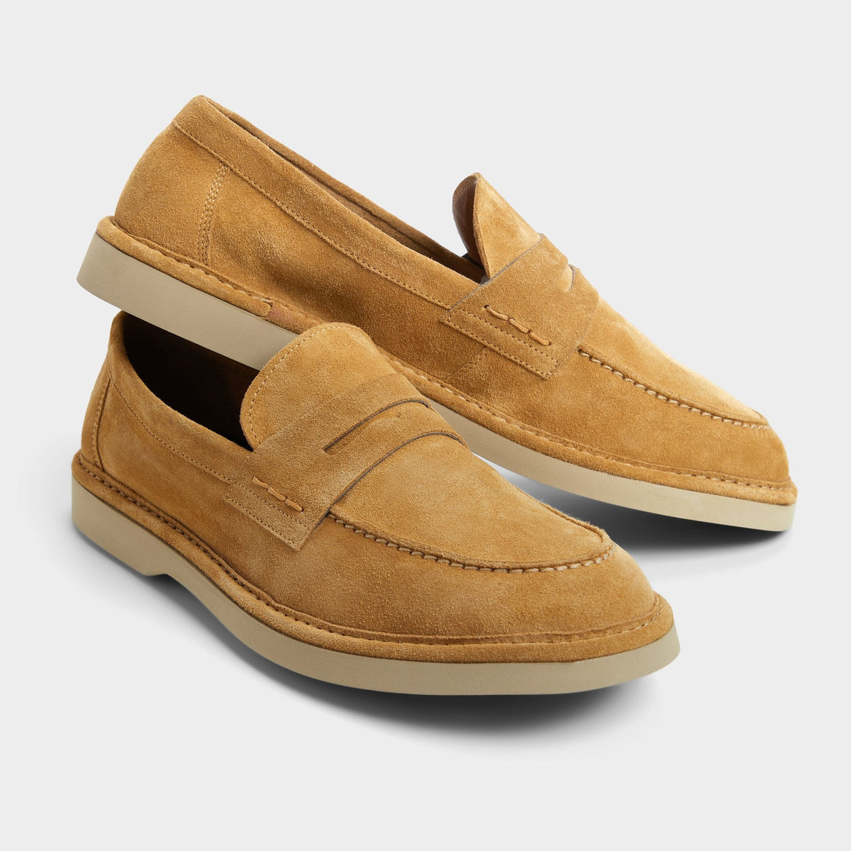 Aldo Iver Light Brown Men's Dress Shoes - Loafer