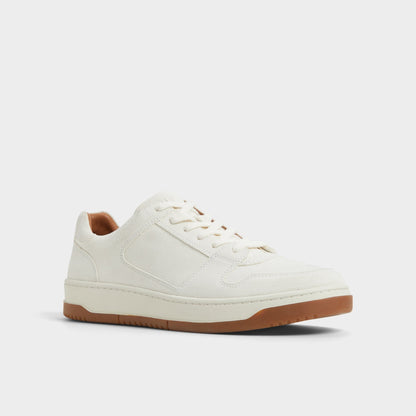 Aldo Ludlow White Leather Suede Men's Low top - Low top sneaker