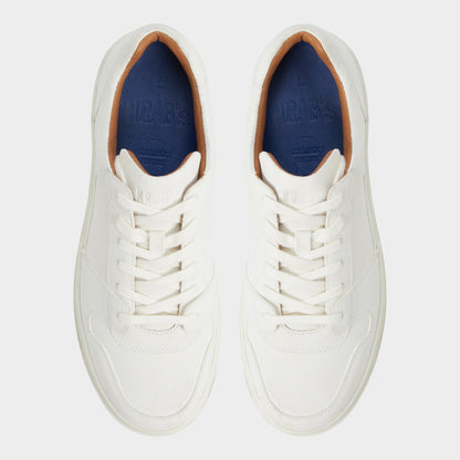 Aldo Ludlow White Leather Suede Men's Low top - Low top sneaker