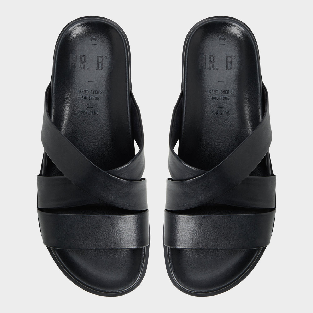 Aldo Kairo Black Men's Sandals & Slides - Slide sandal