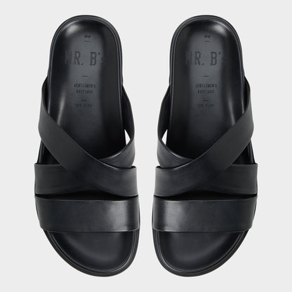 Aldo Kairo Black Men's Sandals & Slides - Slide sandal
