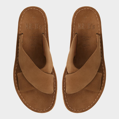Aldo Steele Light Brown Men's Sandals & Slides - Slide sandal