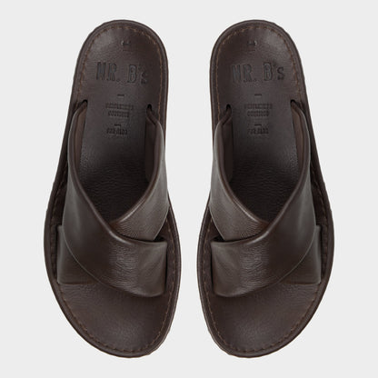 Aldo Steele Dark Brown Men's Sandals & Slides - Slide sandal