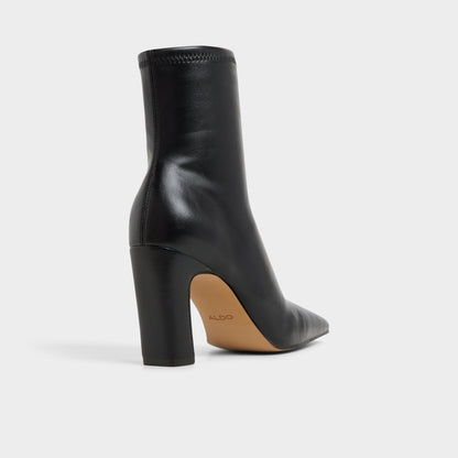 Aldo Cybele in Black - Ankle boot, Block heel