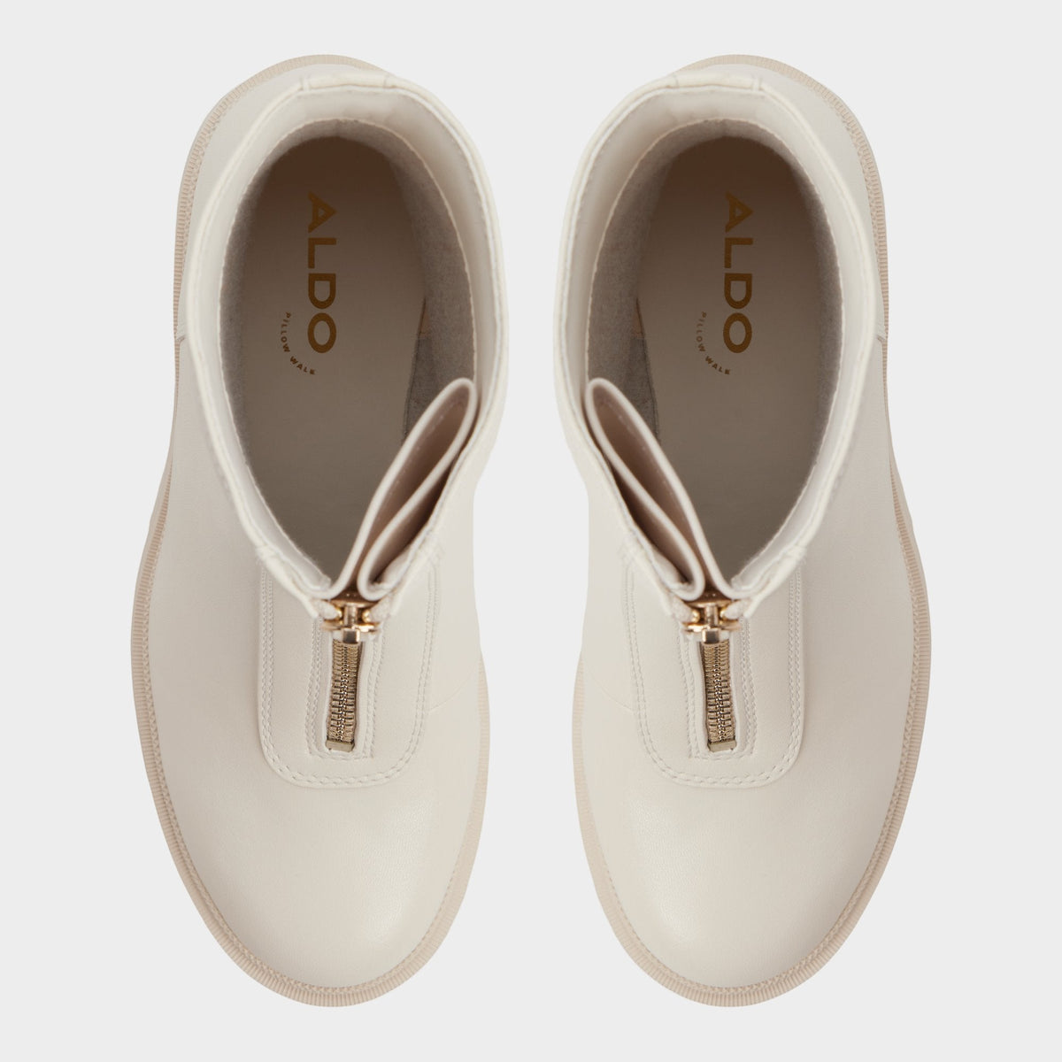 Aldo Merielle in Other White - Ankle boot, Lug sole