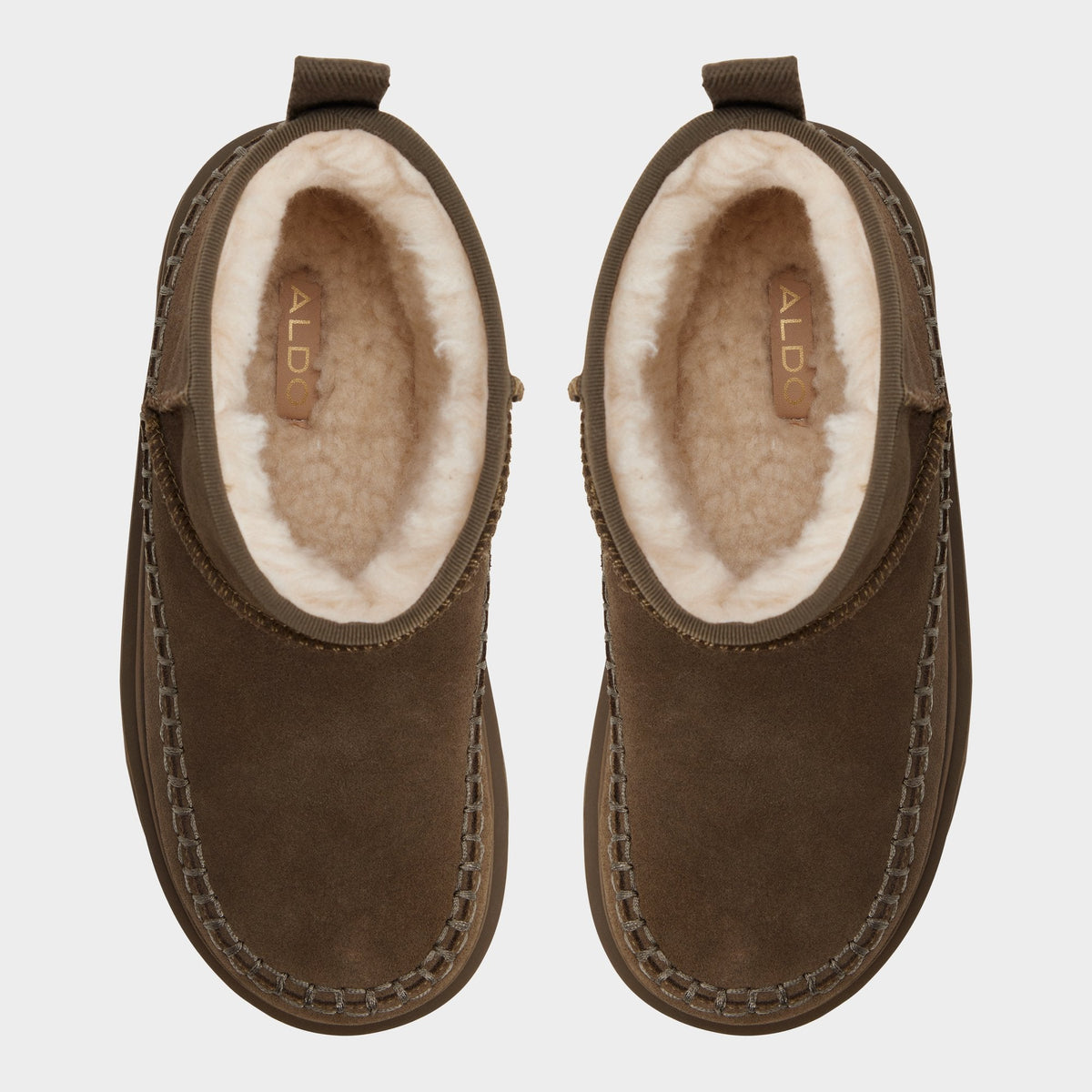 Aldo Milanie in Dark Green - Ankle boot, Lug sole