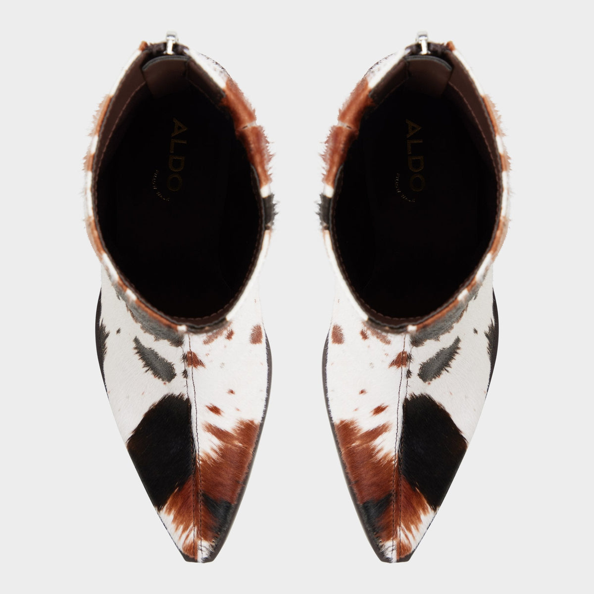 Aldo Norelle in Open Brown - Ankle boot, Block heel
