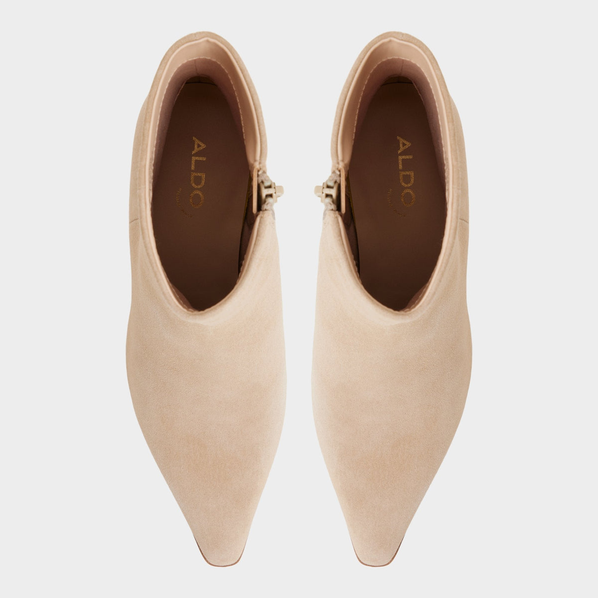 Aldo Shanah in Light Beige - Ankle boot, Block heel