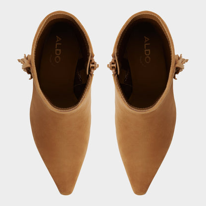 Aldo Shaniah in Light Brown - Ankle boot, Block heel