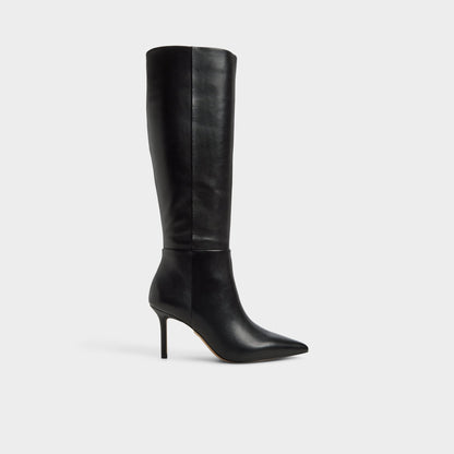 Aldo Saphiria in Black - Knee-high boot, Stiletto heel