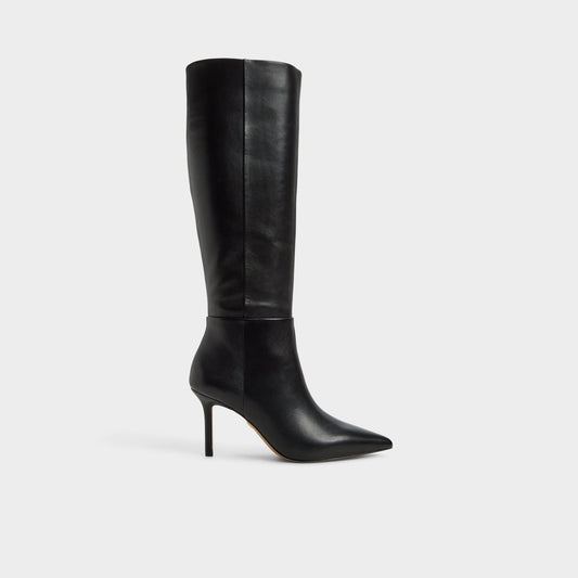 Aldo Saphiria in Black - Knee-high boot, Stiletto heel