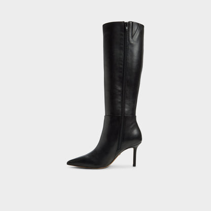 Aldo Saphiria in Black - Knee-high boot, Stiletto heel