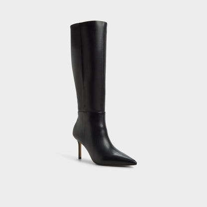 Aldo Saphiria in Black - Knee-high boot, Stiletto heel